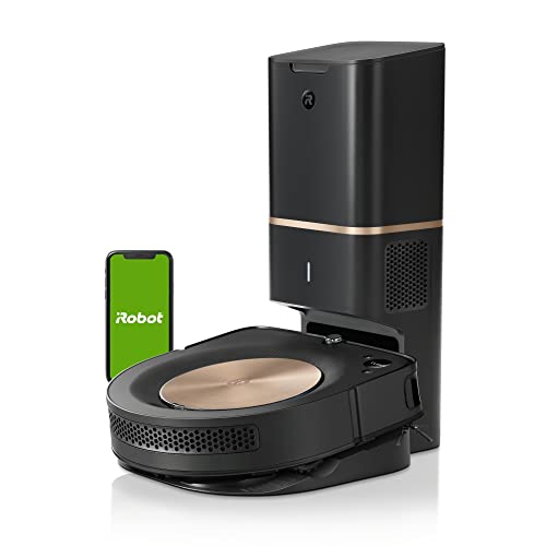 iRobot Roomba s9 + (9550) مكنسة روبوت مع التخلص التلقائي من الأوساخ - تفرغ نفسها ، متصلة بشبكة Wi-Fi ، رسم خرائط ذكي ، شفط قوي ، زوايا وحواف ، مثالية لشعر الحيوانات الأليفة ، أسود iRobot Roomba s9 + (9550) مكنسة روبوت مع التخلص التلقائي من الأوساخ - تفرغ نفسها ، متصلة بشبكة Wi-Fi ، رسم خرائط ذكي ، شفط قوي ، زوايا وحواف ، مثالية لشعر الحيوانات الأليفة ، أسود