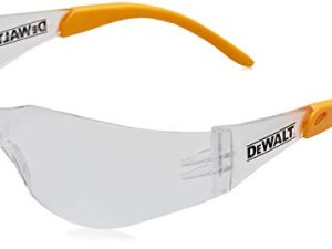 Dewalt DPG54-1D واقي شفاف عالي الأداء نظارات أمان واقية وخفيفة الوزن بإطار ملفوف
