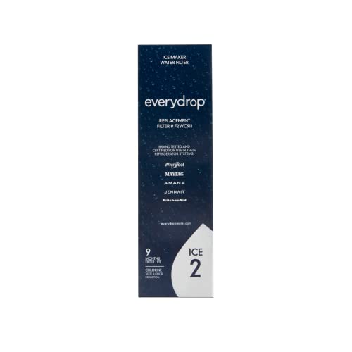 Everydrop من Whirlpool Ice Filter ، F2WC9I1 ، عبوة واحدة Everydrop من Whirlpool Ice Filter ، F2WC9I1 ، عبوة واحدة