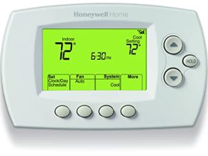 Honeywell Home Wi-Fi 7-Day Programmable Thermostat (RTH6580WF) ، يتطلب C Wire ، يعمل مع Alexa