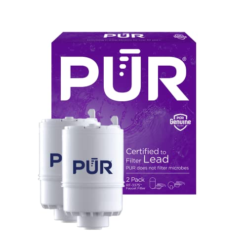 استبدال فلتر المياه PUR لأنظمة ترشيح الحنفية (عبوتان) - متوافق مع جميع أنظمة تصفية صنبور PUR استبدال فلتر المياه PUR لأنظمة ترشيح الحنفية (عبوتان) - متوافق مع جميع أنظمة تصفية صنبور PUR