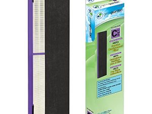 مرشح بديل لتنقية الهواء من Germ Guardian FLT5250PT True HEPA الأصلي C ، مع علاج نقي للحيوانات الأليفة من أجل GermGuardian AC5250PT و AC5000E و AC5300B و AC5350W و AC5350B و CDAP5500 والمزيد