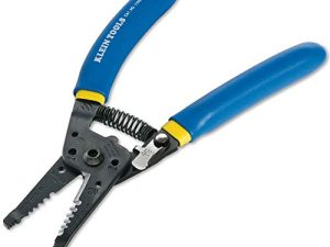 Klein Tools 11055 قاطع الأسلاك ومجرد الأسلاك ، قاطع الأسلاك المجدولة ، قاطع الأسلاك الصلبة ، يقطع الأسلاك النحاسية