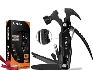 أداة Hammer Multi Tool 12 في 1 أدوات التخييم والبقاء على قيد الحياة لعيد الميلاد هدية عيد ميلاد للرجال ، عامل يدوي DIY ، أب / أب ، زوج ، صديق ، له ، للنساء