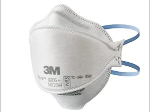 3M Aura Particulate N95 Respirator 9205+ ، تصميم خفيف الوزن وقابل للطي ، بدون صمام ، 20 عبوة