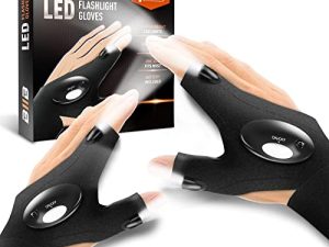 هدايا BIIB Stocking Stuffers للرجال ، قفازات كشاف LED لهدايا الصيد للرجال ، فريدة من نوعها للرجال والنساء والأزواج والزوجة ، هدايا للأدوات الرائعة للأب للرجال ملحقات التخييم