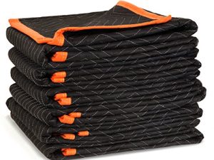 بطانيات WEN 272406 مقاس 72 × 40 بوصة شديدة التحمل مبطنة ، عبوة من 6 بطانيات