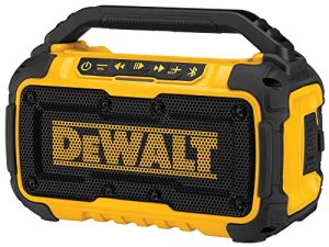 DEWALT 20V MAX * مكبر صوت بلوتوث لموقع العمل ، أداة فقط (DCR010)