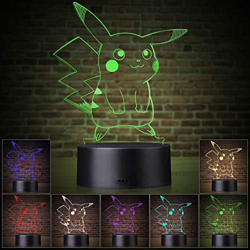JIAKAI 3D Illusion LED Night Light ، 7 ألوان متغيرة تدريجيًا لمصباح طاولة USB لهدايا الأعياد أو ديكورات المنزل (حيوان ثلاثي الأبعاد) (004) JIAKAI 3D Illusion LED Night Light ، 7 ألوان متغيرة تدريجيًا لمصباح طاولة USB لهدايا الأعياد أو ديكورات المنزل (حيوان ثلاثي الأبعاد) (004)
