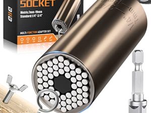 هدايا BIIB Stocking Stuffers للرجال ، مقبس سوبر عالمي ، أدوات رائعة للرجال هدايا للأب ، هدايا الكريسماس للرجال فريدة من نوعها ، أدوات تخزين للمراهقين ، الزوج ، الرجل ، أدوات للرجال ، هدايا أبي